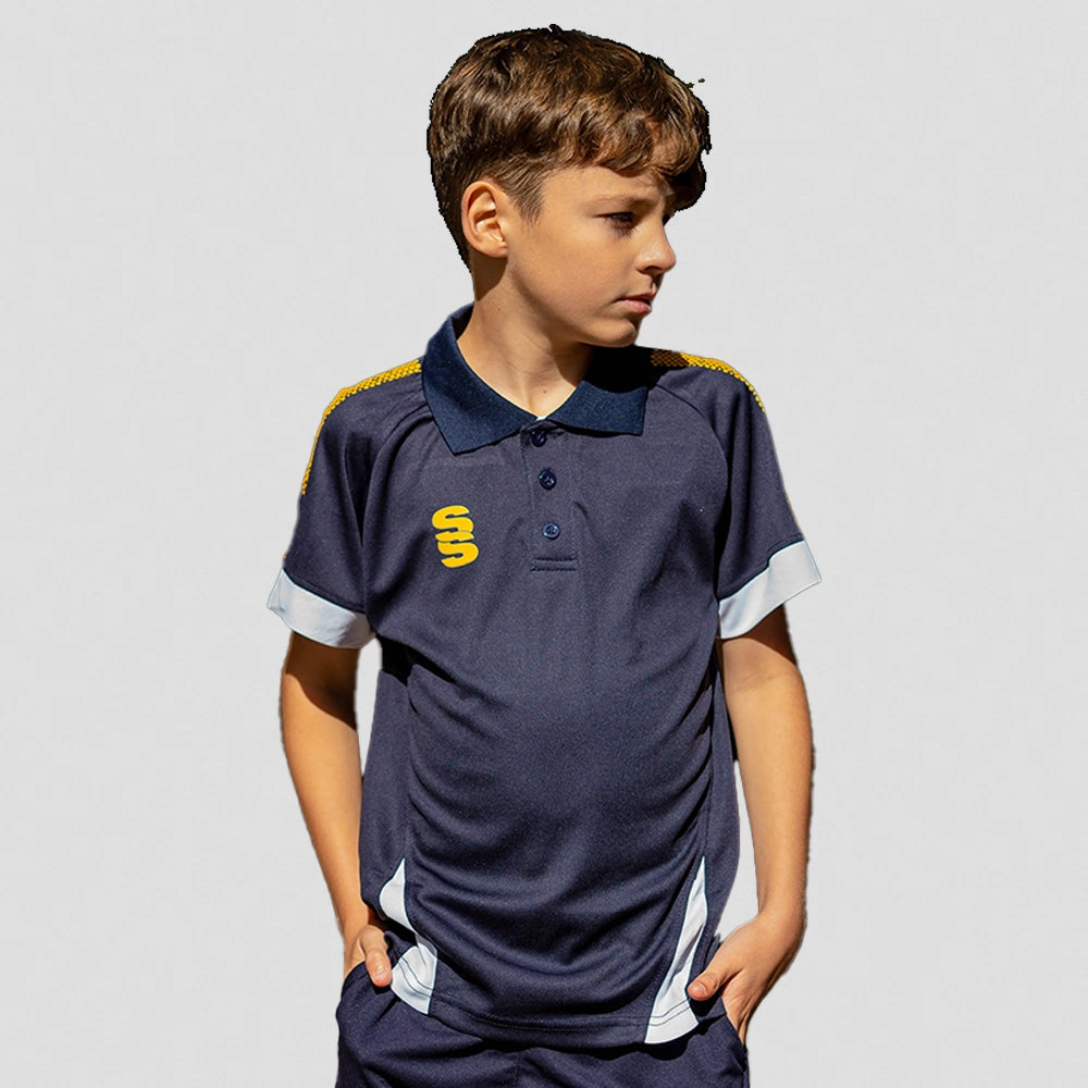 Stuart Surridge Fuse Polo Shirt - Navy (Junior)