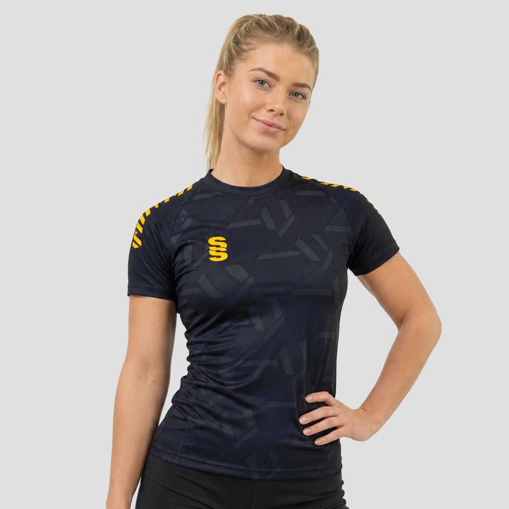 Stuart Surridge Impact T-Shirt - Navy - Ladies