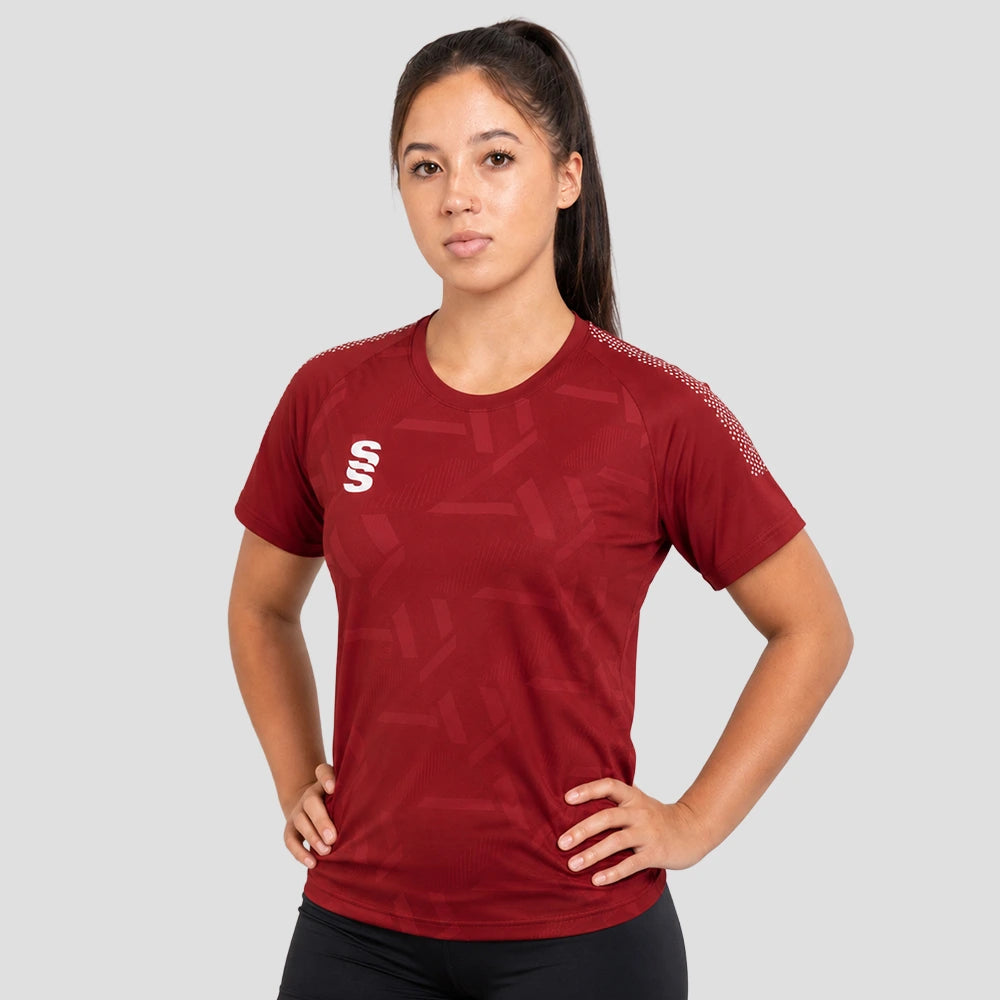 Stuart Surridge Impact T-Shirt - Red - Ladies