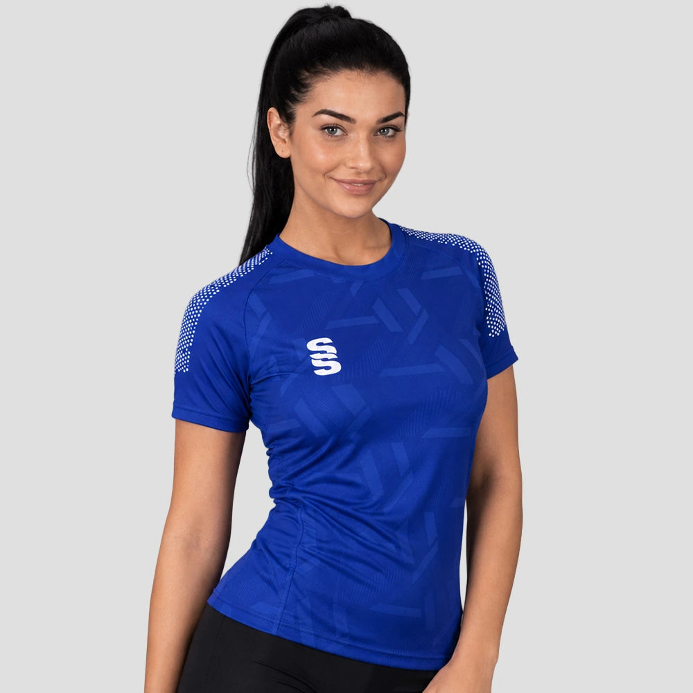 Stuart Surridge Impact T-Shirt - Royal - Ladies