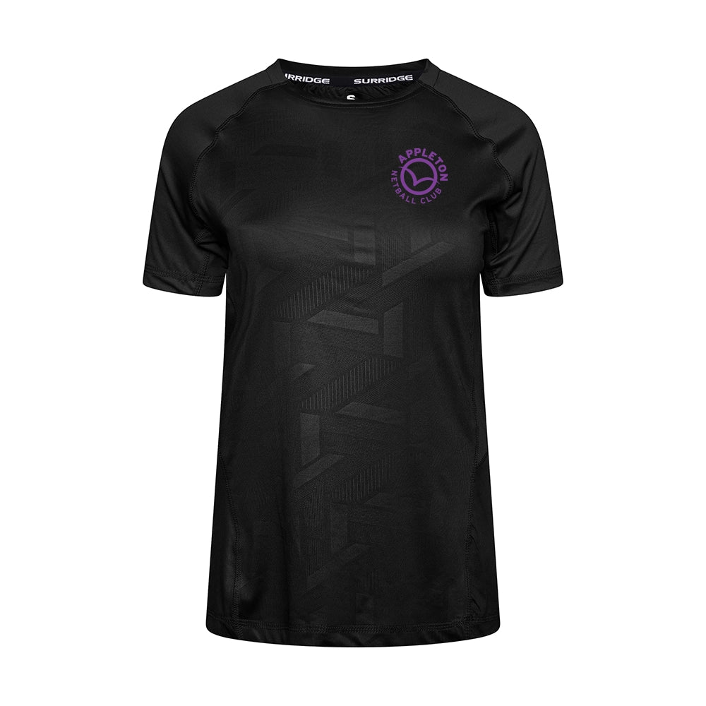 Appleton Netball Club Coaches T-Shirt - Ladies