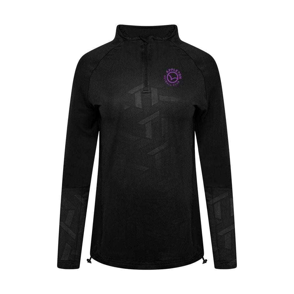 Appleton Netball Club 1/4 Zip Top - Ladies