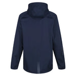 back view of Edge Hooded Jacket navy