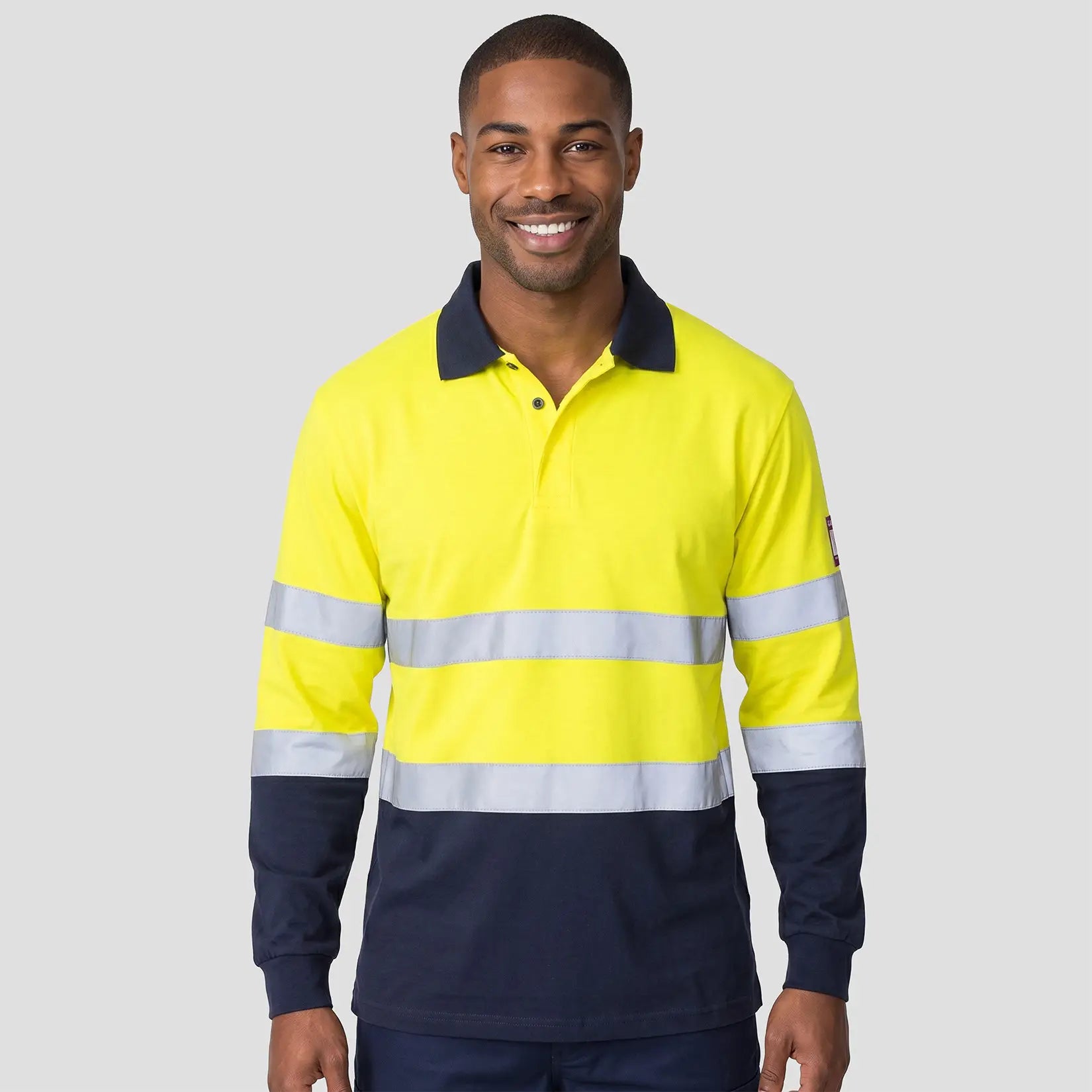 Portwest - Flame Resistant Anti-Static Two Tone Polo Shirt