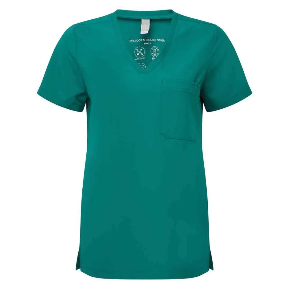 The Onna Premier stretch nurse tunic in green
