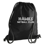 Hawks Netball Club Drawstring Bag