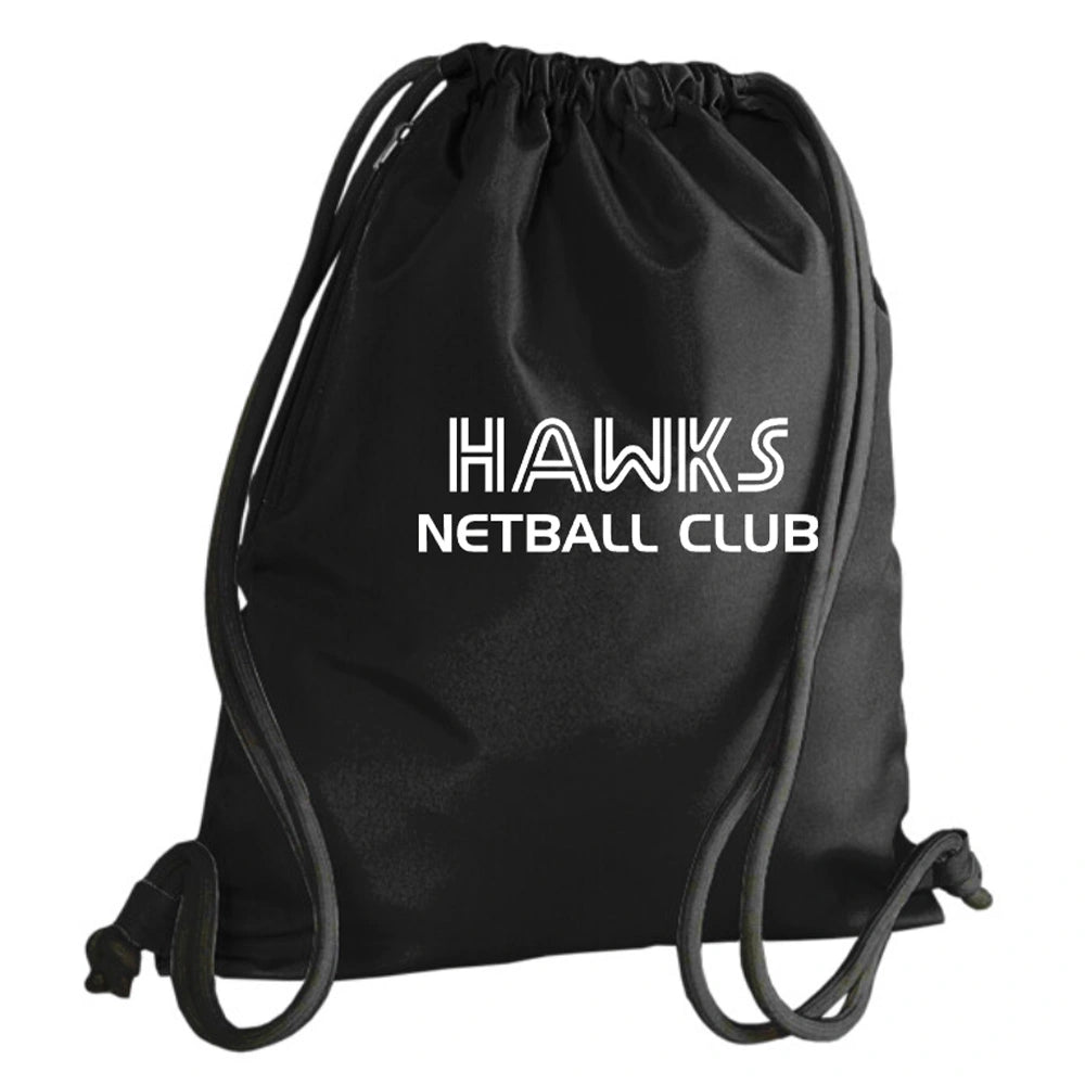 Hawks Netball Club Drawstring Bag