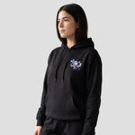 Model wearing the Hawks Netball Club Hoodie – Adults