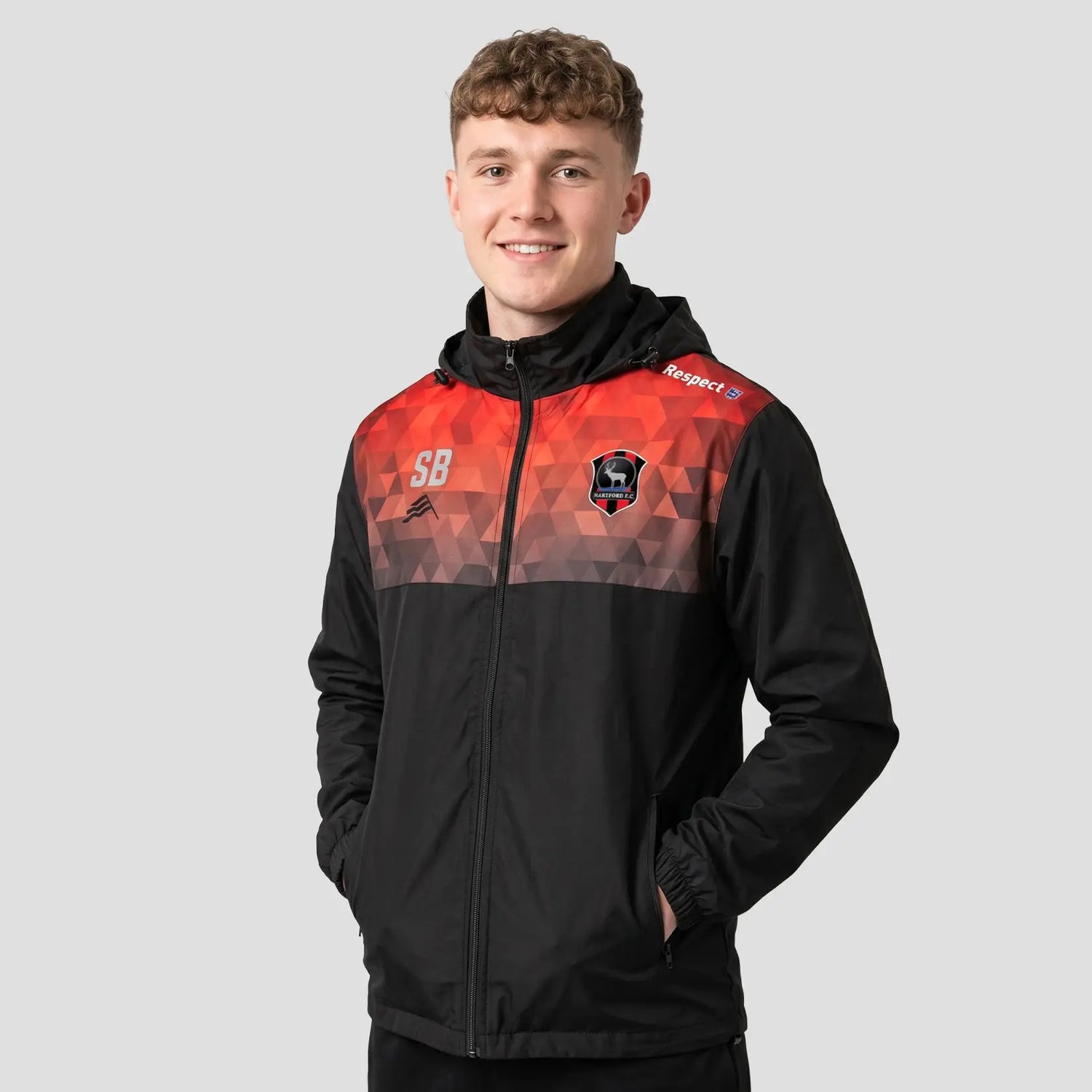 Hartford Football Club Custom Rain Jacket – Adult