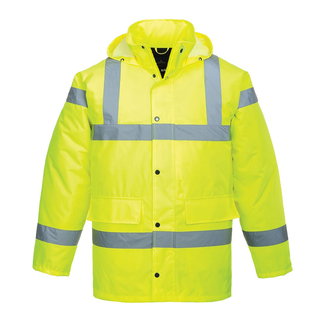 High Visibilty Traffic Jacket S460 yellow front view