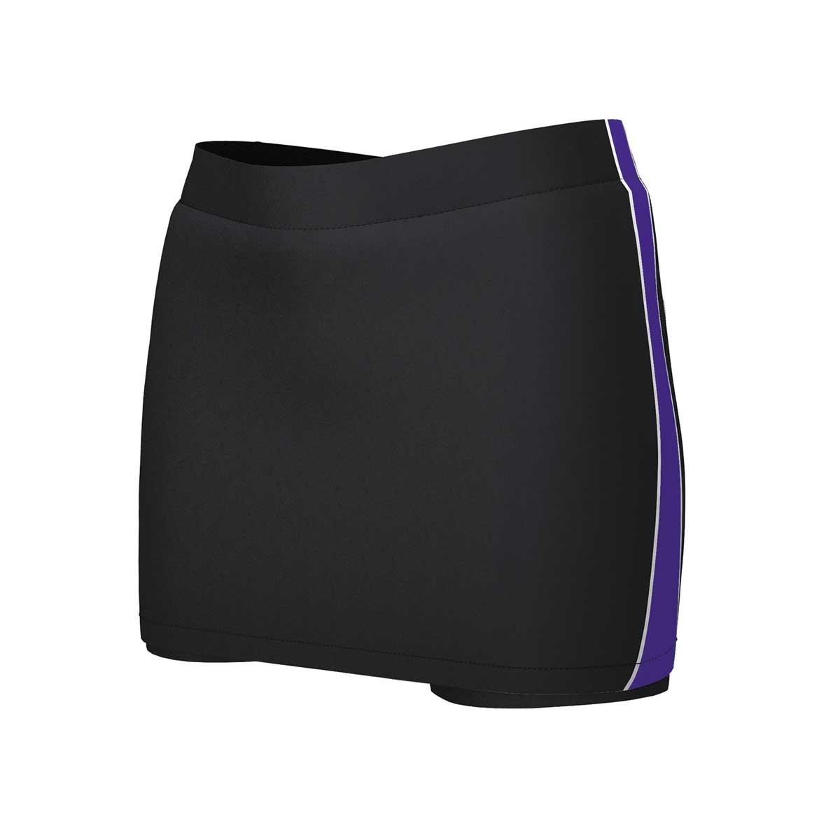 iGen Female Sports Skorts Black/Purple