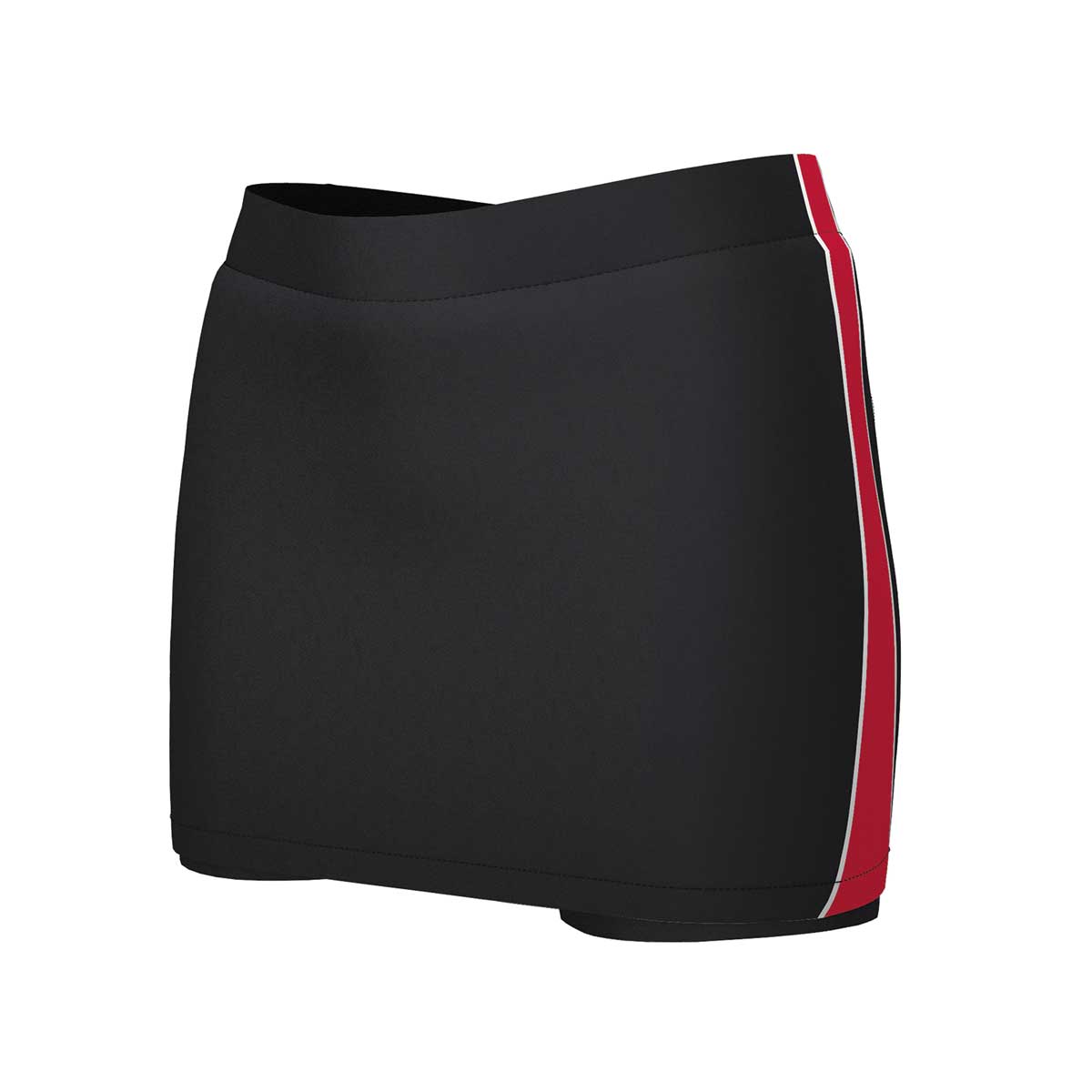 iGen Female Sports Skorts Black/Red