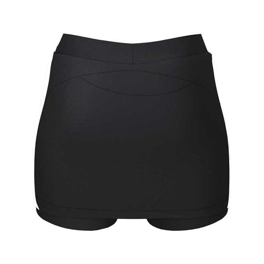iGEN Unisex Skort in Black / White back view