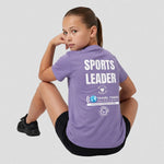junior model wearing Appleton Netball Club Sports Leader T-Shirt