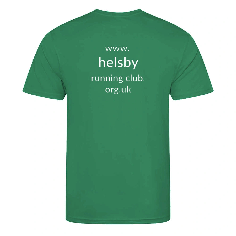 Helsby Running Club AWDis Cool T-Shirt back view 