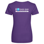 back view of Appleton Netball Club Ladies T-shirt - Adult