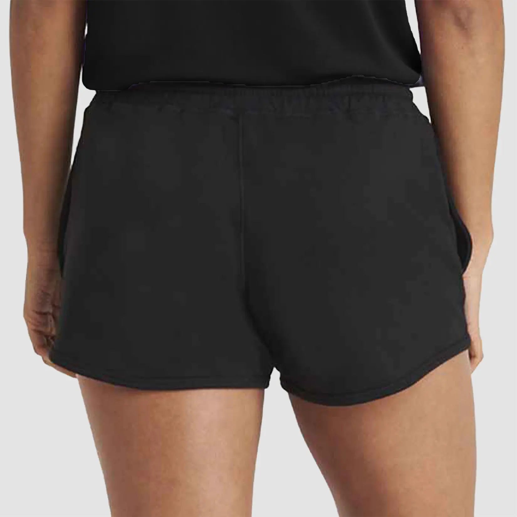 Rear view of Model wearing the Winsford ASC Jersey Shorts JC074