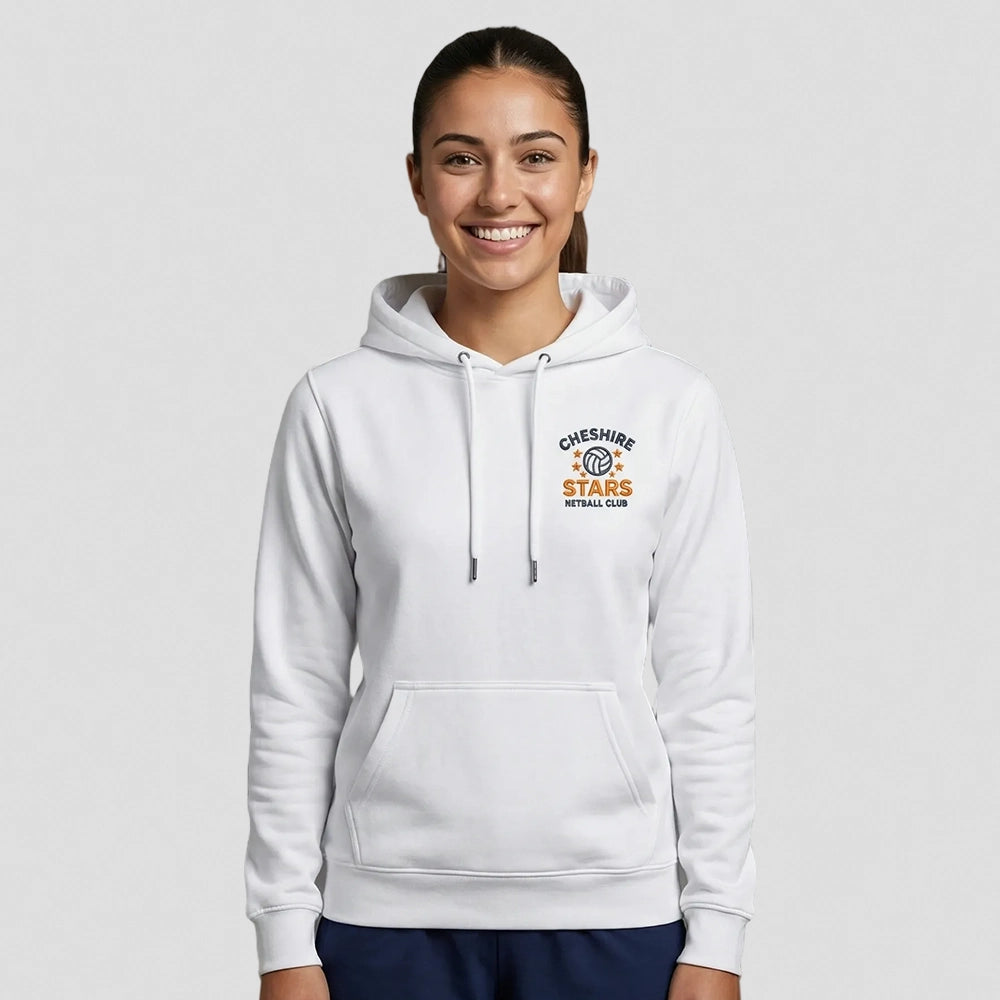 Model wearing Cheshire Stars Umpire Hoodie - Adult