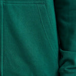 Close-up of the AWDis Zoodie JH050 in bottle green
