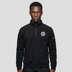 model wearing Hartford Tennis Club 1/4 Sweatshirt - Adult