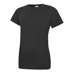 Ladies classic black t-shirt