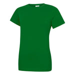 Classic ladies t-shirt in bottle green