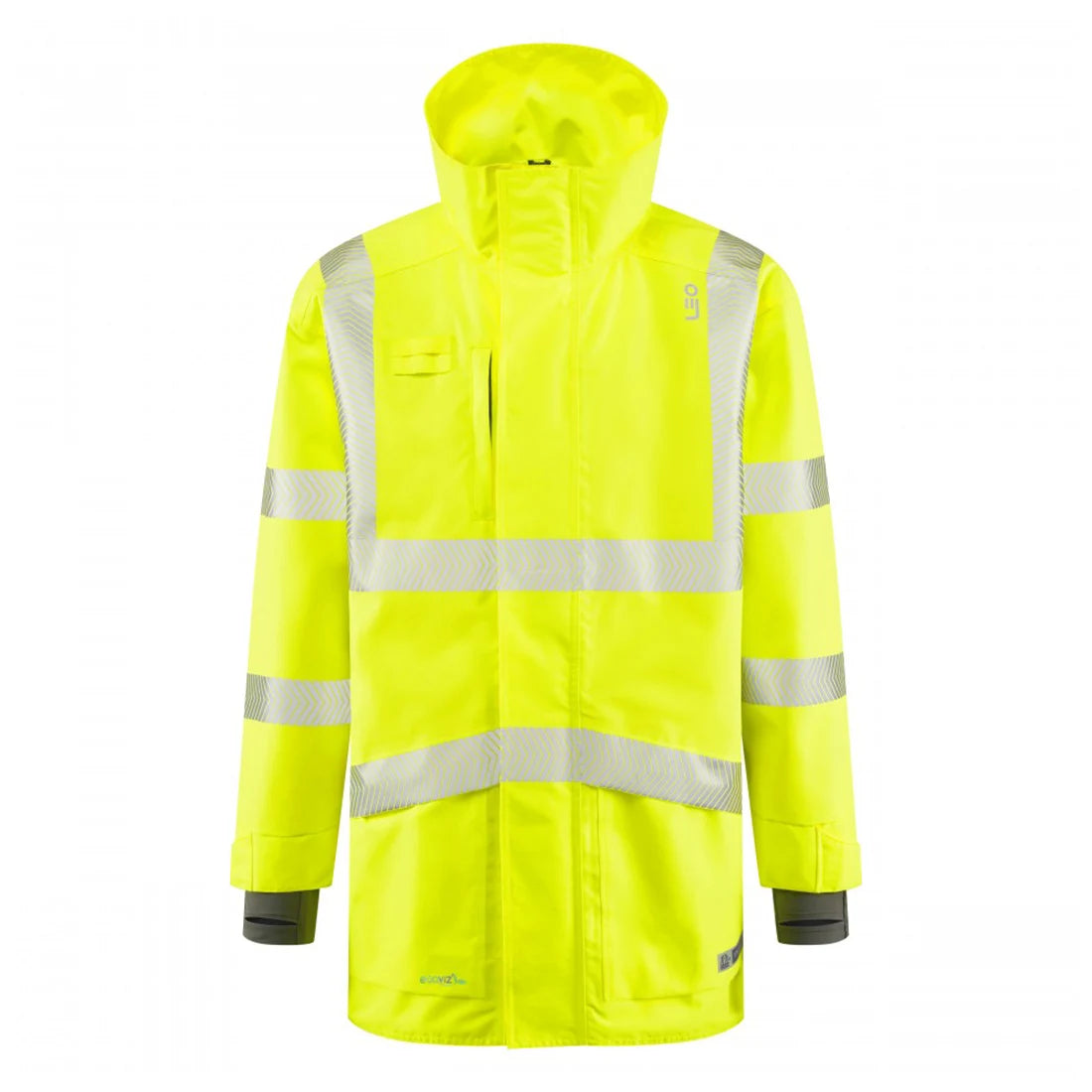 Leo Clovelly EcoViz Anorak in Yellow