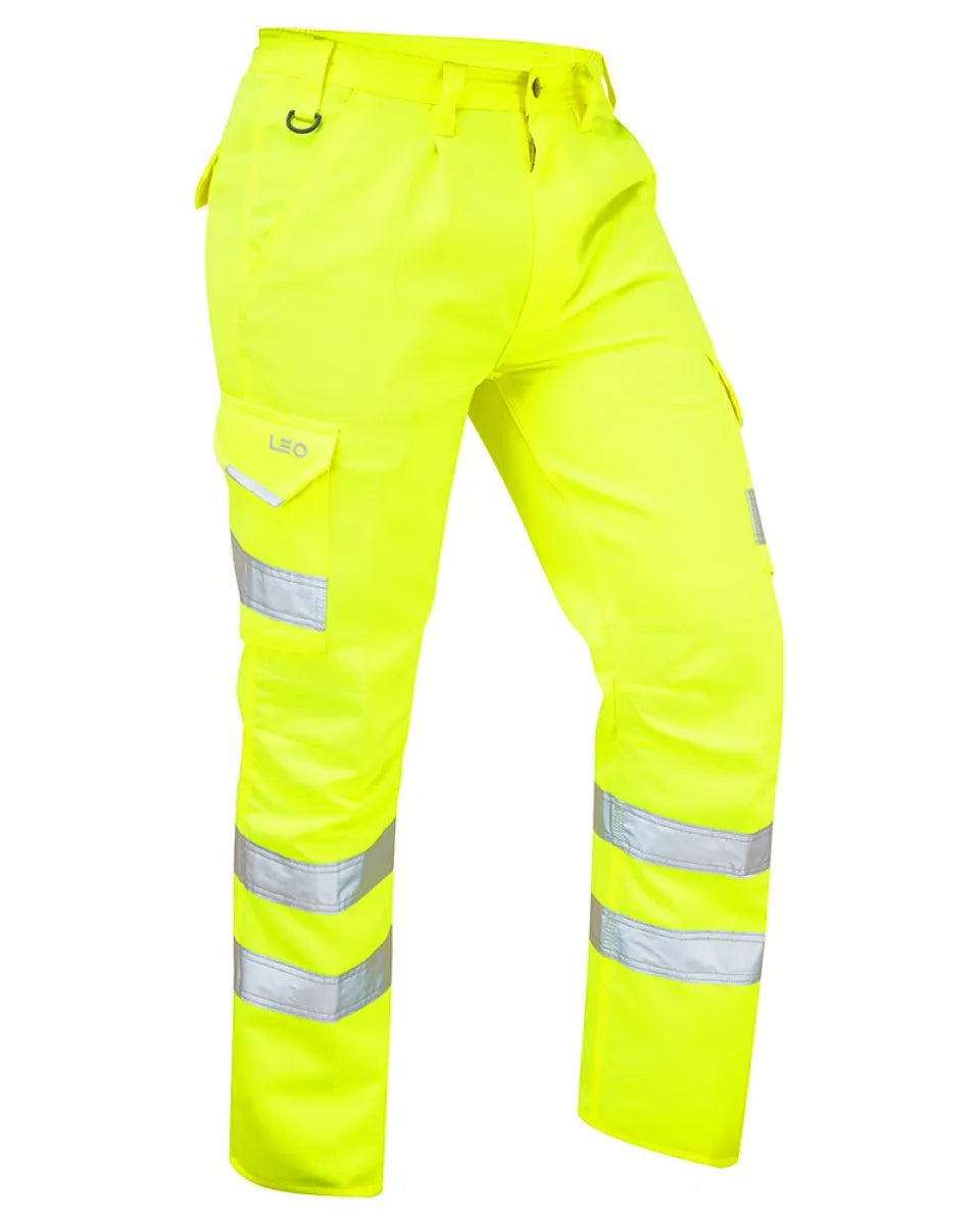 The Leo Ecoviz Bideford Cargos in yellow