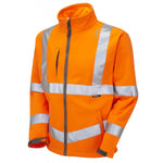Leo Buckland EcoVis Softshell Jacket in Orange