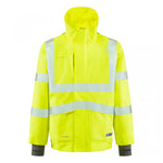 Leo Dartmoor EcoViz Breathable Bomber Jacket in Yellow