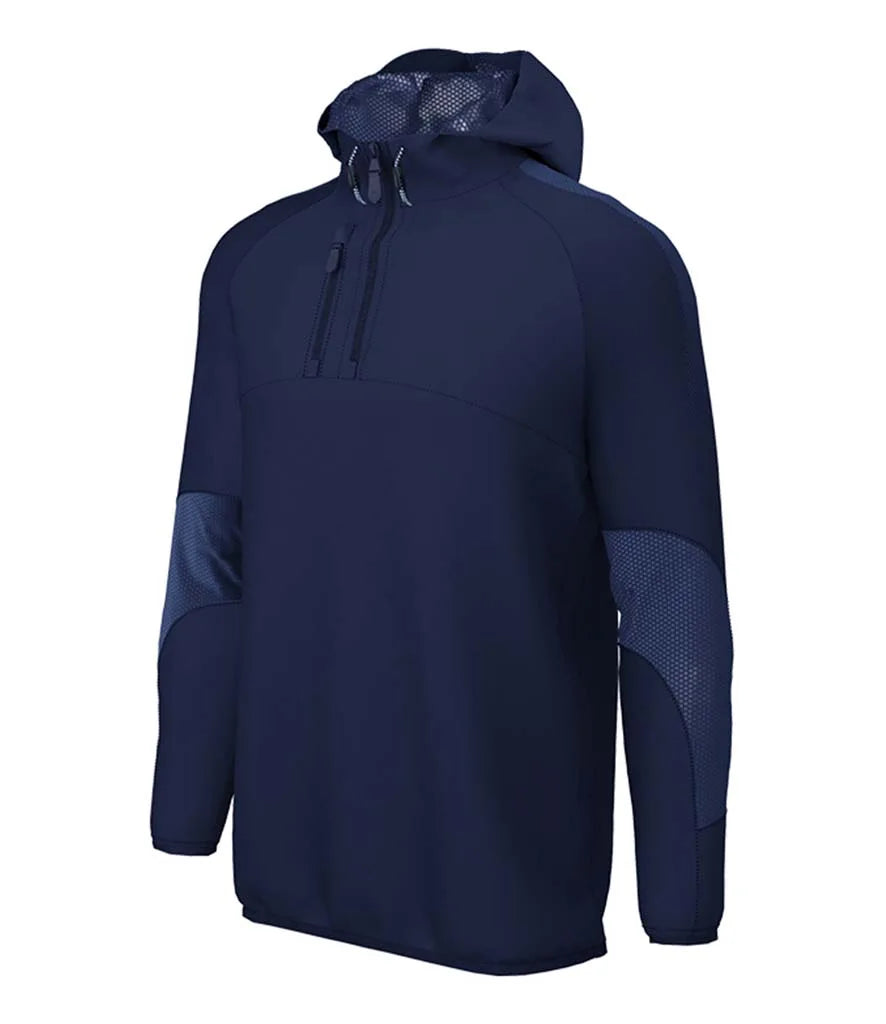 The edge hooded jacket in navy