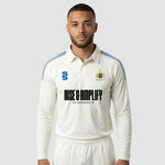 Model wearing the Northwich Cricket Club Long Sleeve Playing Shirt