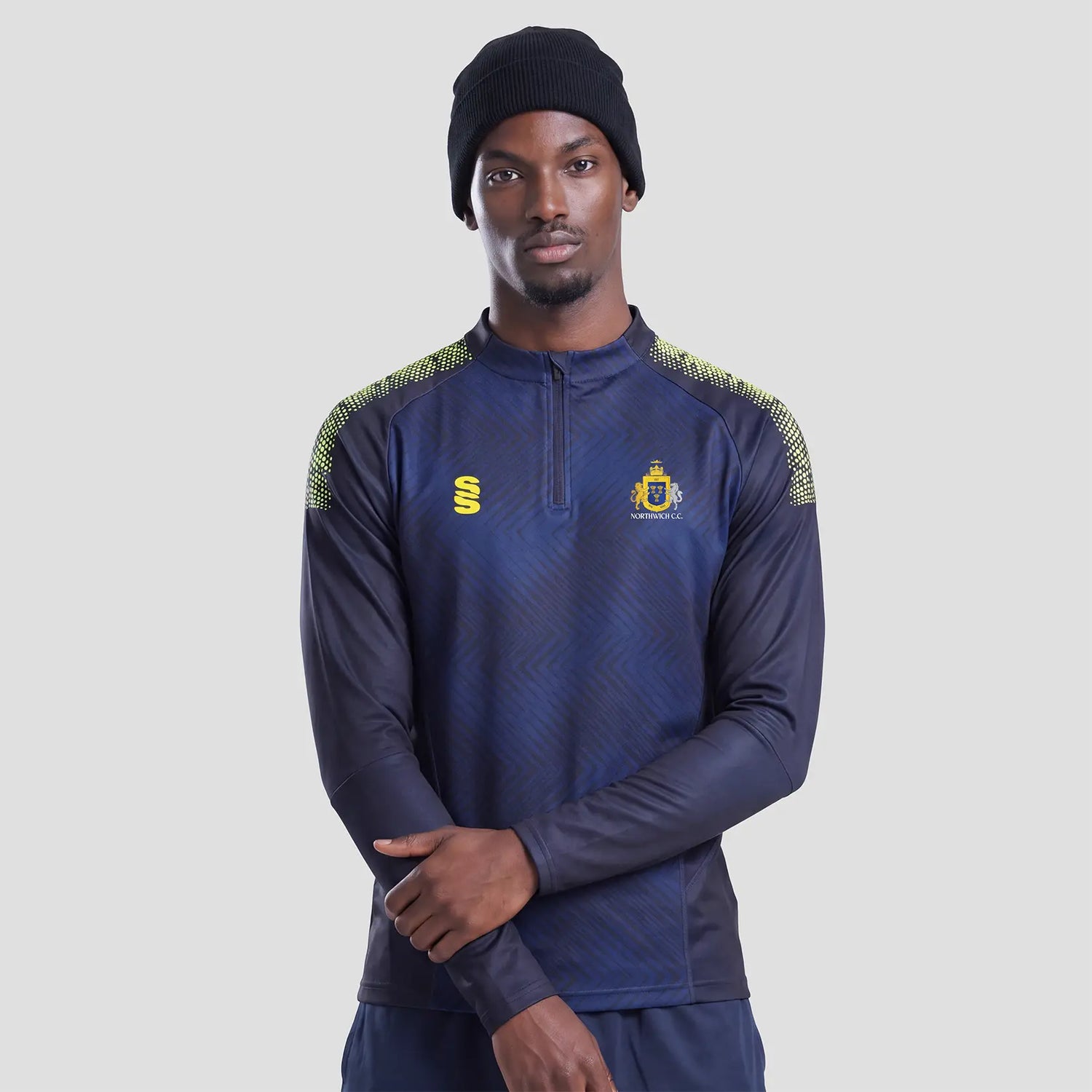 Northwich Cricket Club Quarter Zip Sweatshirt - Adult