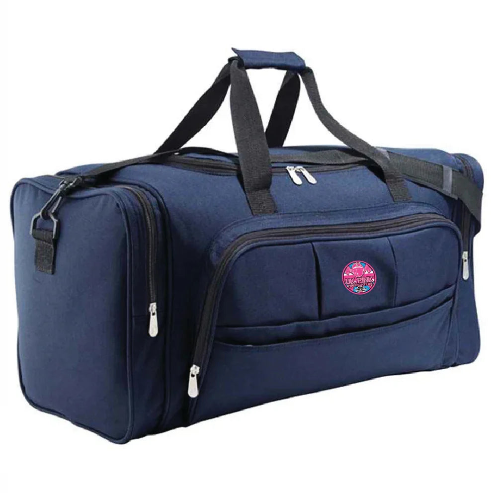 Pink Fire Brigade Holdall - Navy