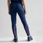 Rear view of Model wearing the Pink Fire Brigade Tracksuit Pant DUO19NA