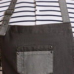 Close-up pocket view of the Premier Domain Bib Apron PR127.