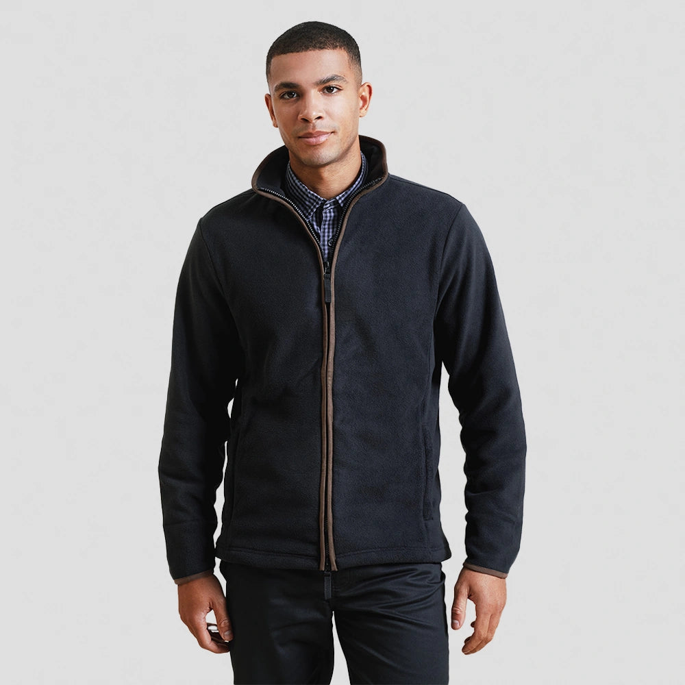 model wearing Artisan Fleece Jacket