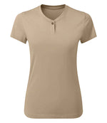 Khaki Premier ladies comis t shirt