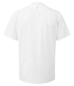 White Premier recyclight chef shirt rear view