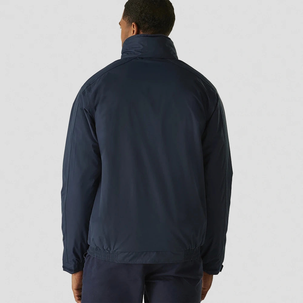 back view of Dover Winter Jacket in navy
