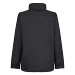 back view of Regatta RG051 (TRA361) Beaufort Waterproof Insulated Jacket black