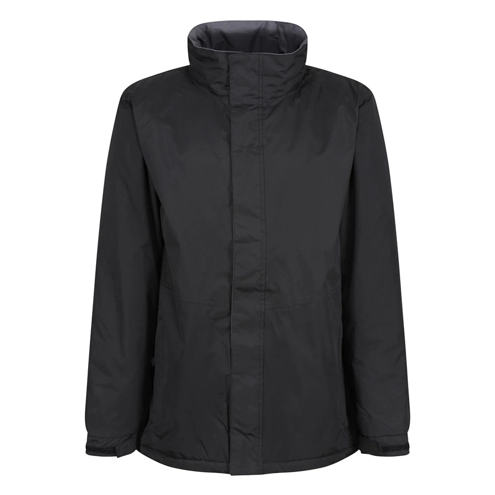 front view of Regatta RG051 (TRA361) Beaufort Waterproof Insulated Jacket black