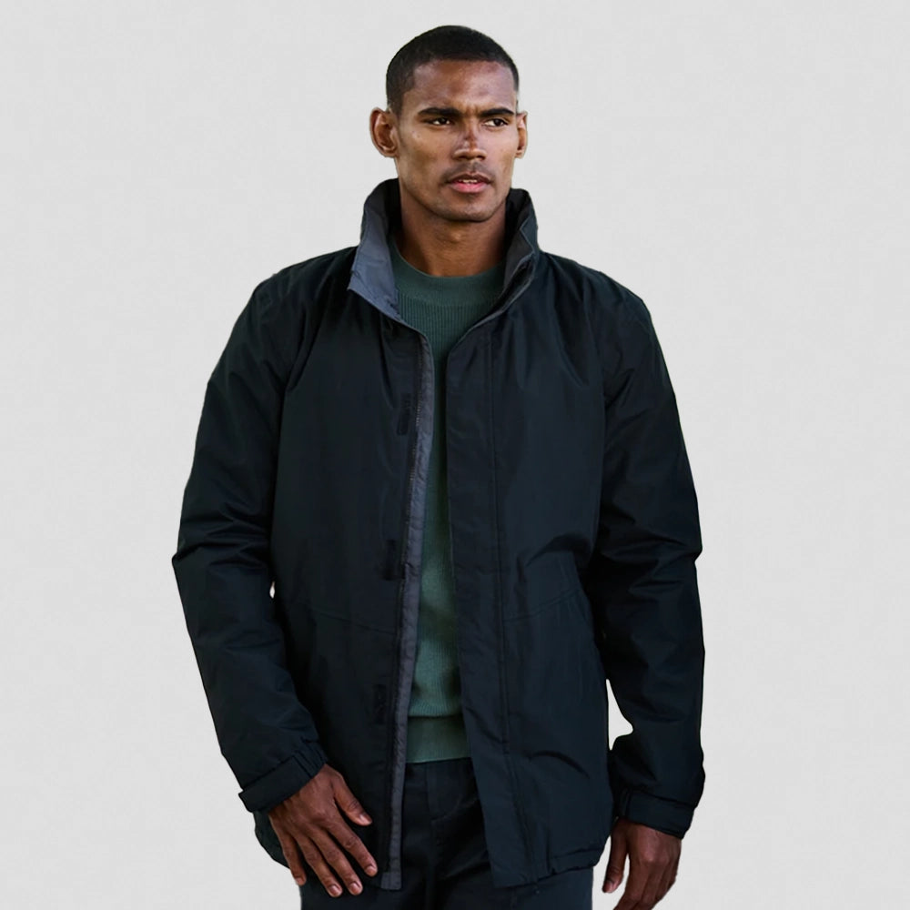 model wearing black Regatta RG051 (TRA361) Beaufort Waterproof Insulated Jacket