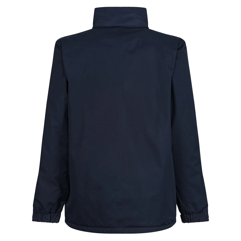 back view of Regatta RG051 (TRA361) Beaufort Waterproof Insulated Jacket navy