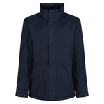 front view of Regatta RG051 (TRA361) Beaufort Waterproof Insulated Jacket navy