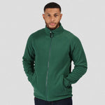 model wearing bottle green Regatta RG122 (TRF532) Thor III Fleece Jacket