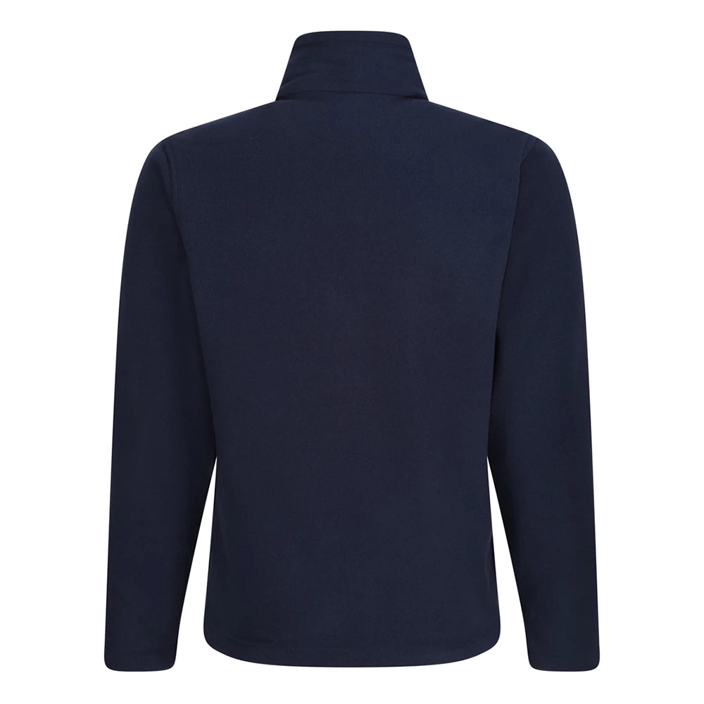 back view of Regatta RG138 (TRF557) Micro Fleece Jacket dark navy