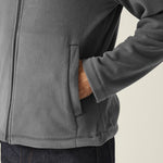 pocket detail of Regatta RG138 (TRF557) Micro Fleece Jacket