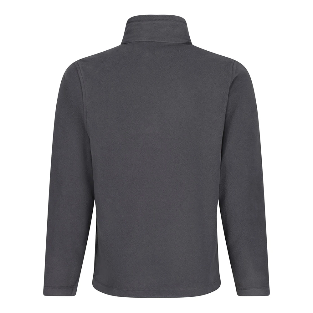 back view of Regatta RG138 (TRF557) Micro Fleece Jacket seal grey