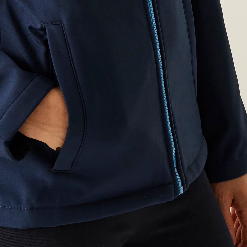 pocket detail of Regatta Ladies Ablaze Printable Soft Shell Jacket